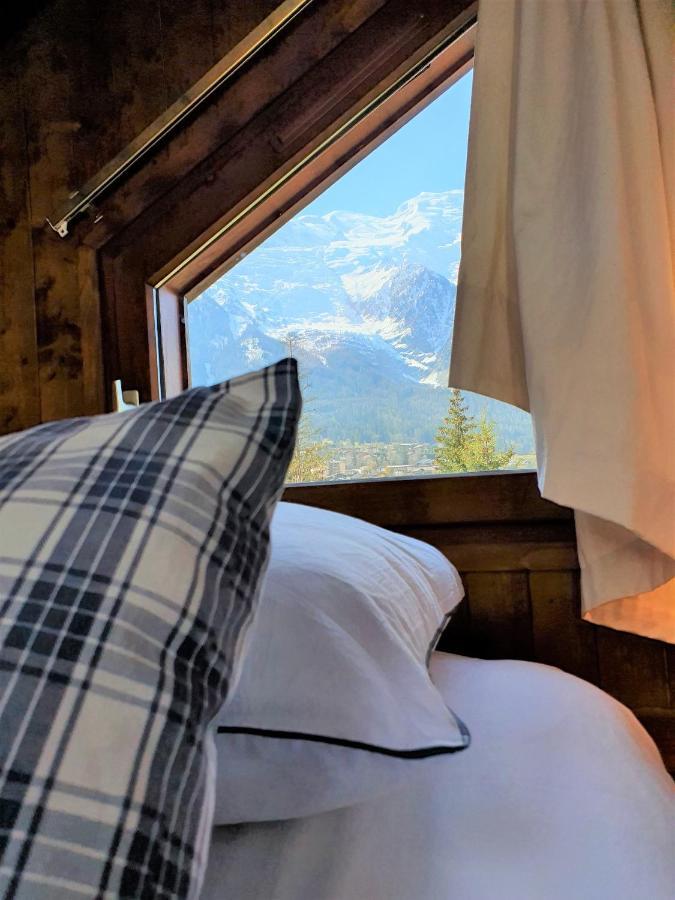 "Chalet Bobo" Cosy & Magnifique Vue Chx Sud Chamonix Eksteriør bilde